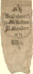 Mehlsack Bausenbauer